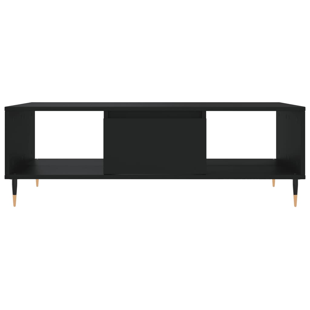 Sofabord Sort 104x60x35 cm Træ Materiale
