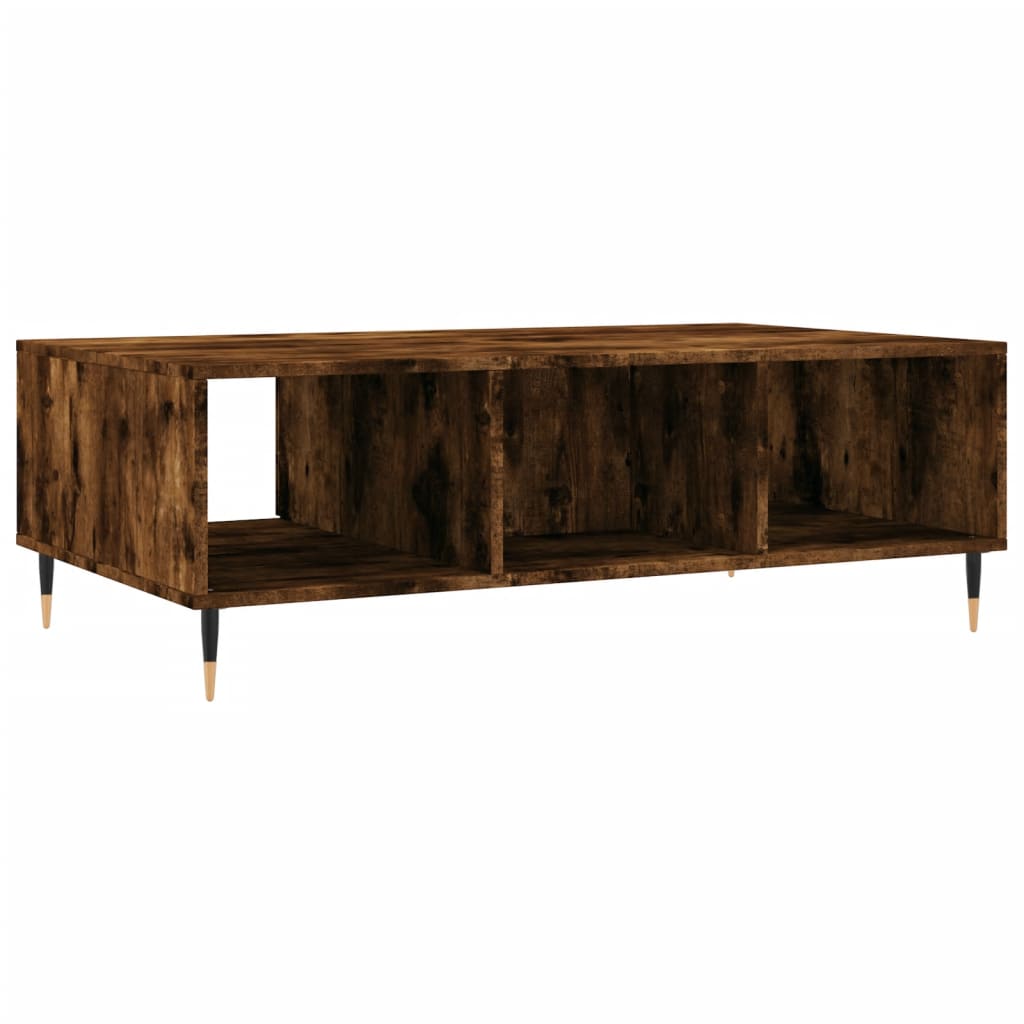 Sofabord røget eg 104x60x35 cm træmateriale