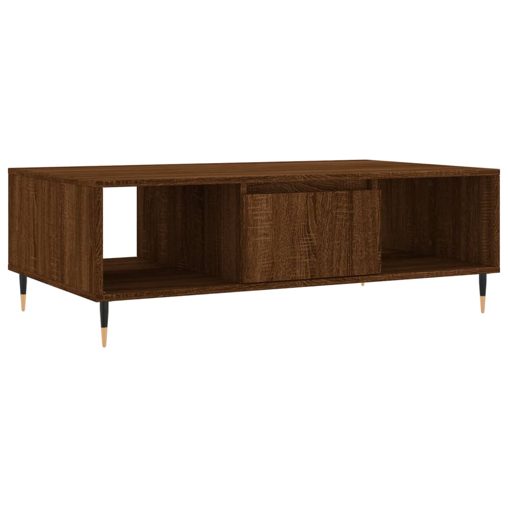 Sofabord Brun Eg Look 104x60x35 cm Træmateriale