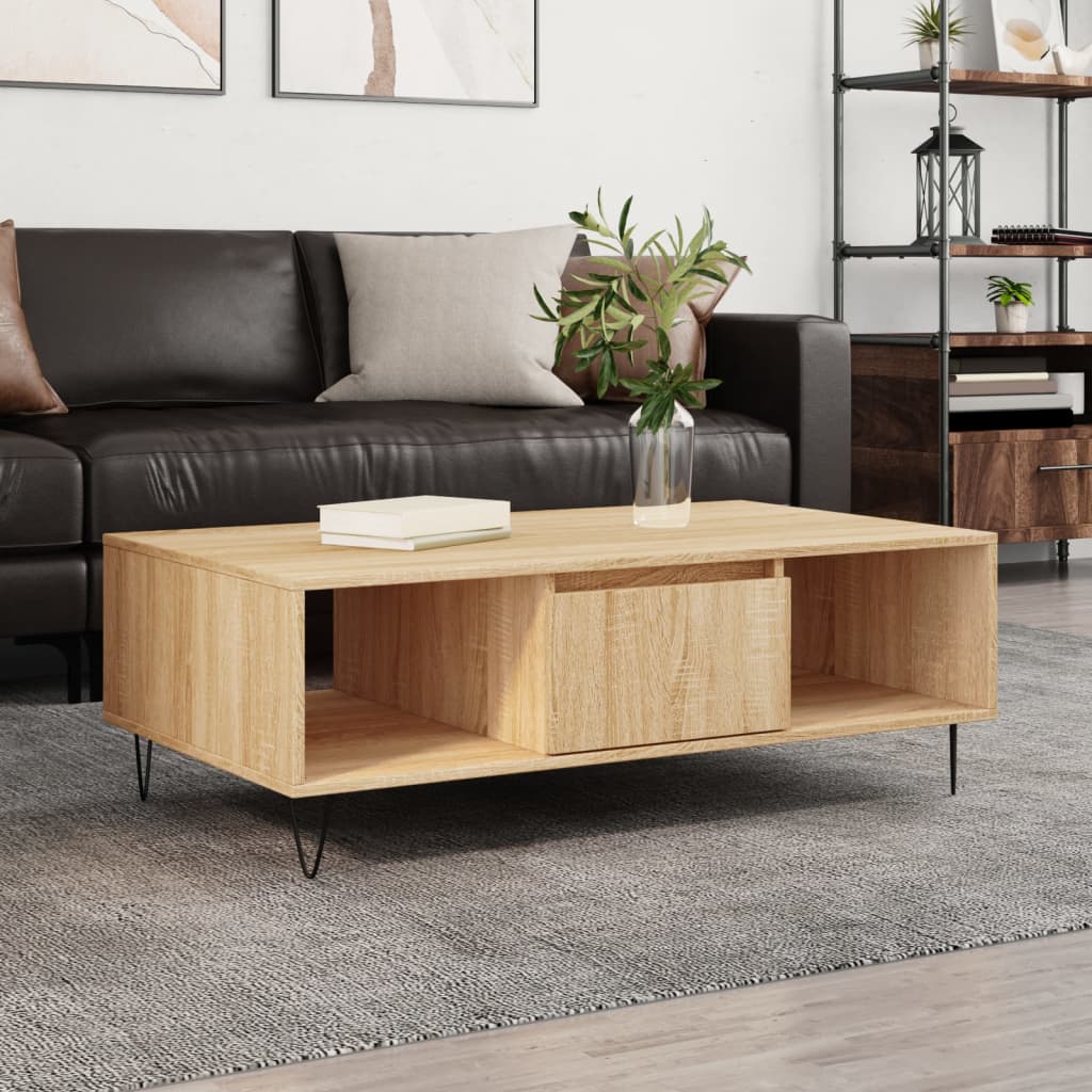 Sofabord Sonoma eg 104x60x35 cm træmateriale