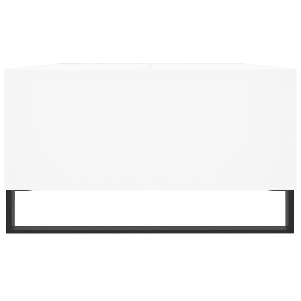 Sofabord Hvid 104x60x35 cm Træ Materiale