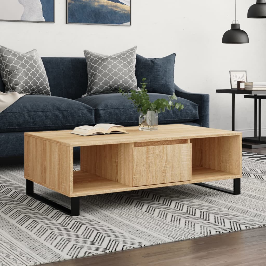 Sofabord Sonoma eg 104x60x35 cm træmateriale