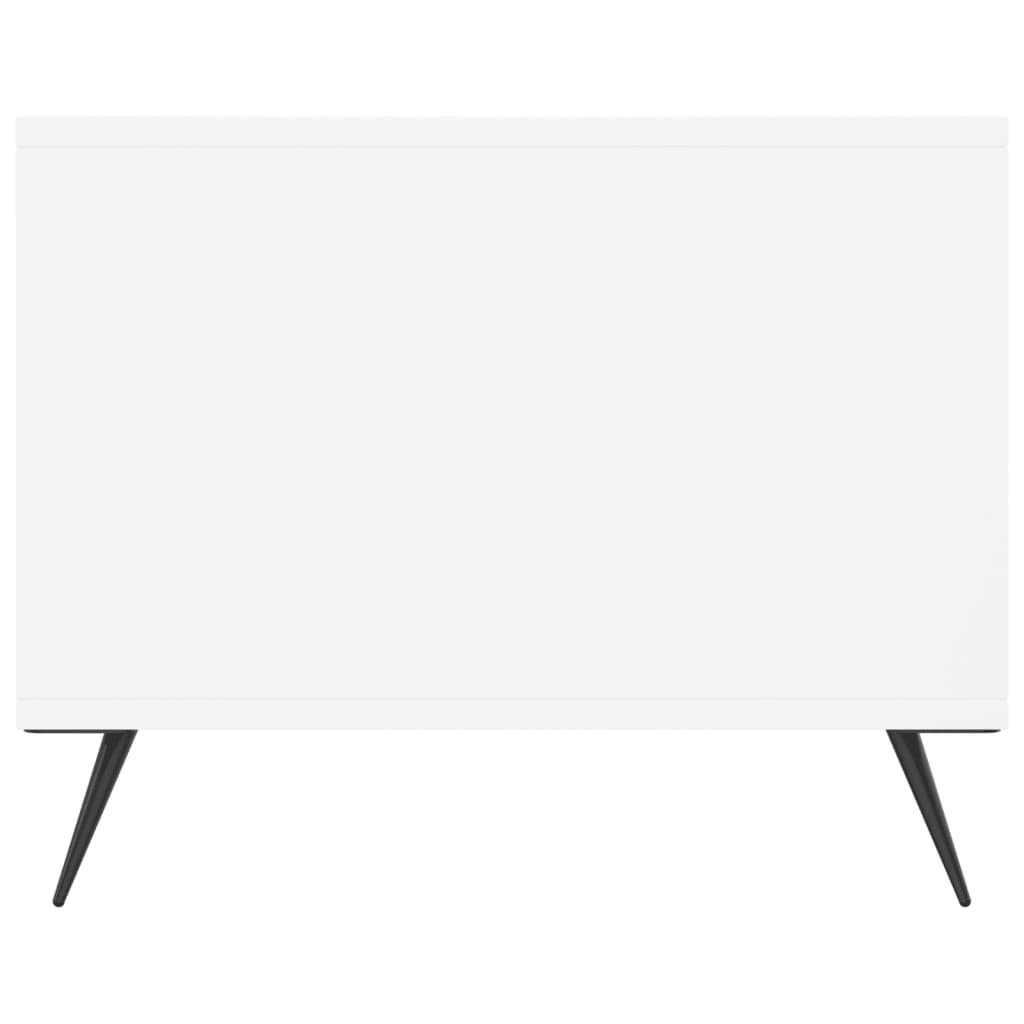 Sofabord Hvid 90x50x40 cm Træ Materiale