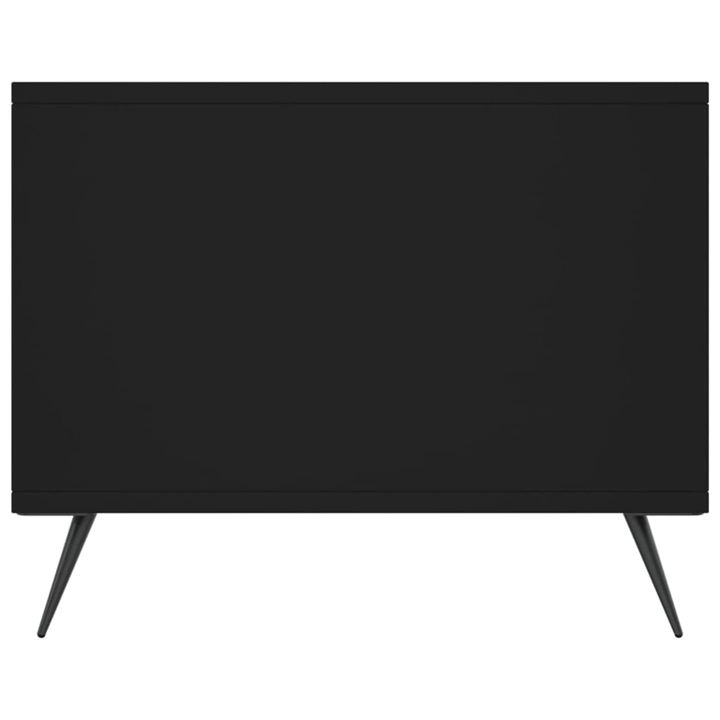 Sofabord Sort 90x50x40 cm Træ Materiale