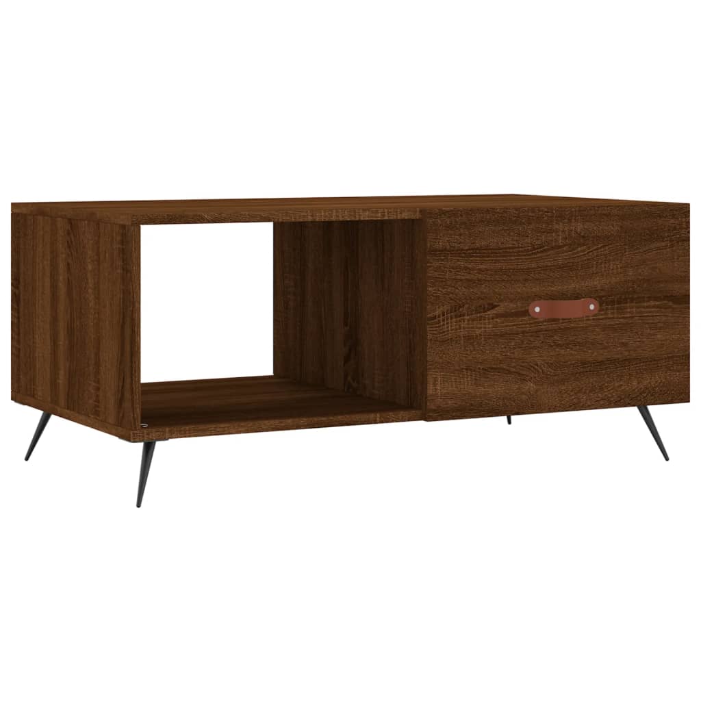 Sofabord Brun Eg Look 90x50x40 cm Træmateriale