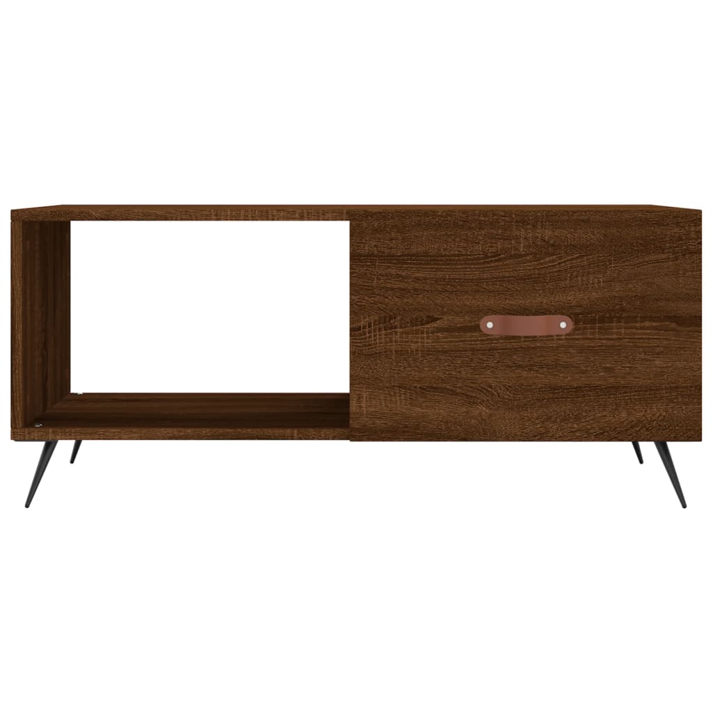 Sofabord Brun Eg Look 90x50x40 cm Træmateriale
