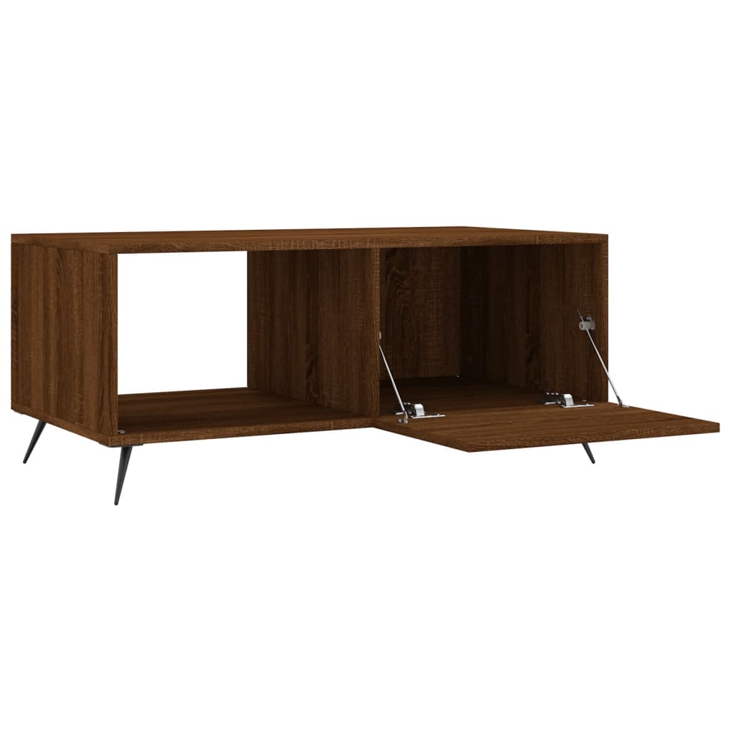 Sofabord Brun Eg Look 90x50x40 cm Træmateriale