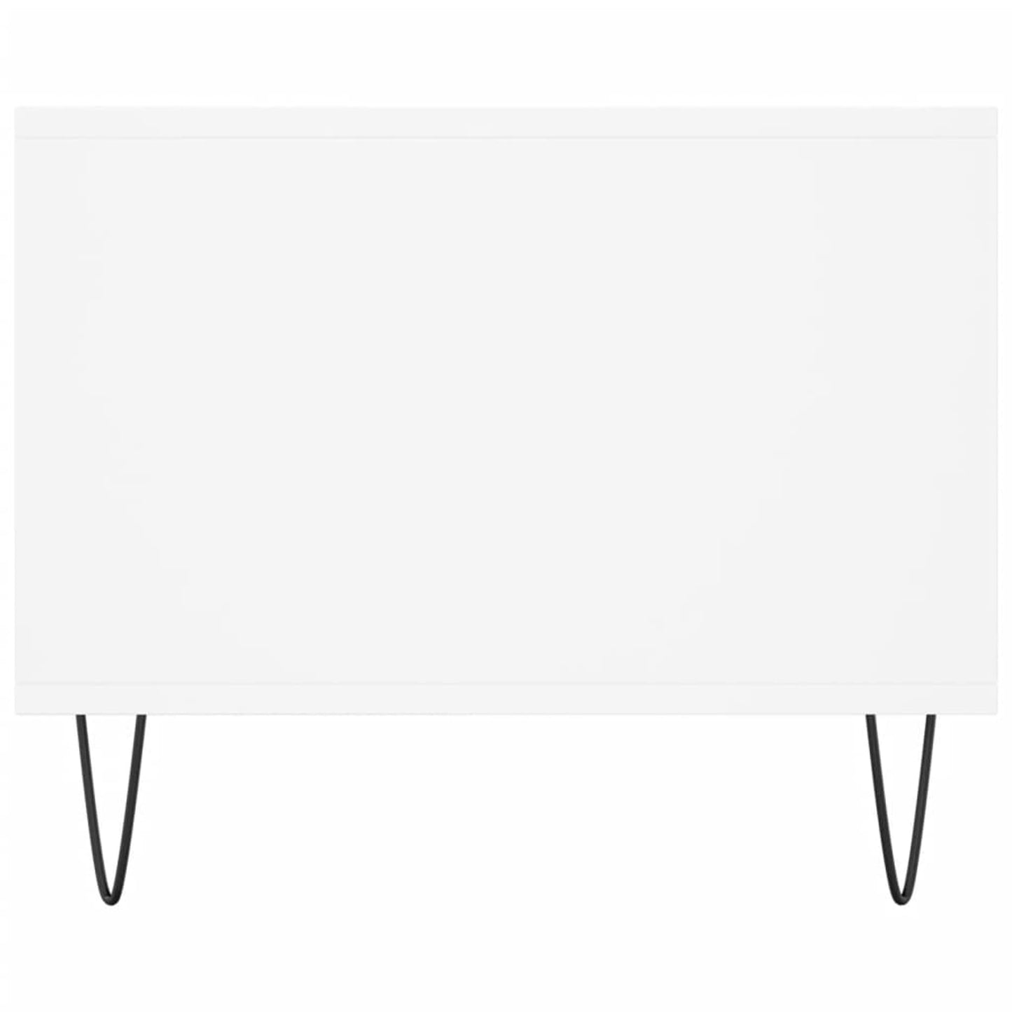Sofabord Hvid 90x50x40 cm Træ Materiale