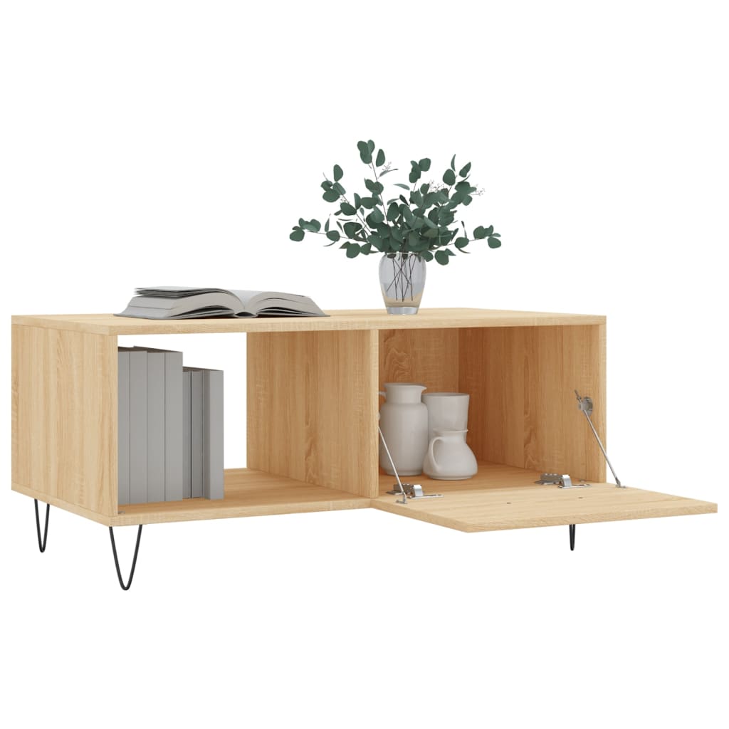 Sofabord Sonoma eg 90x50x40 cm træmateriale