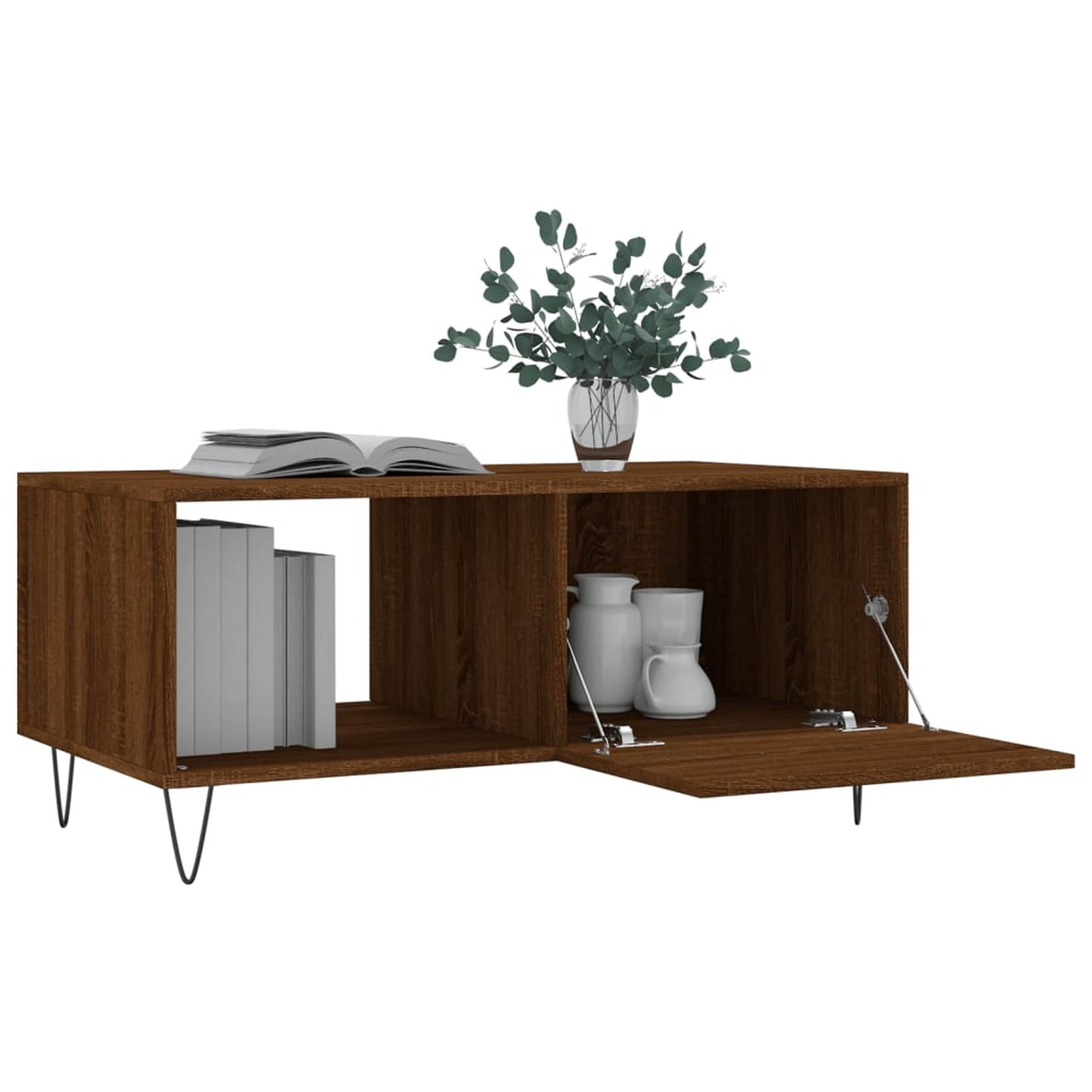 Sofabord Brun Eg Look 90x50x40 cm Træmateriale