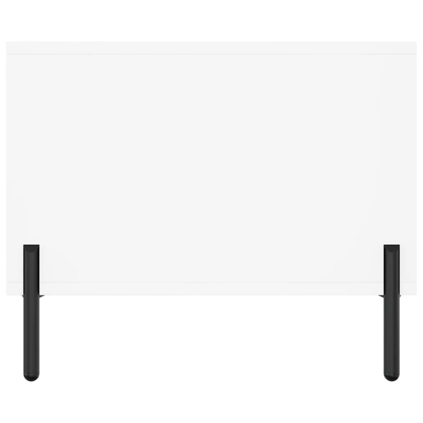 Sofabord Hvid 90x50x40 cm Træ Materiale
