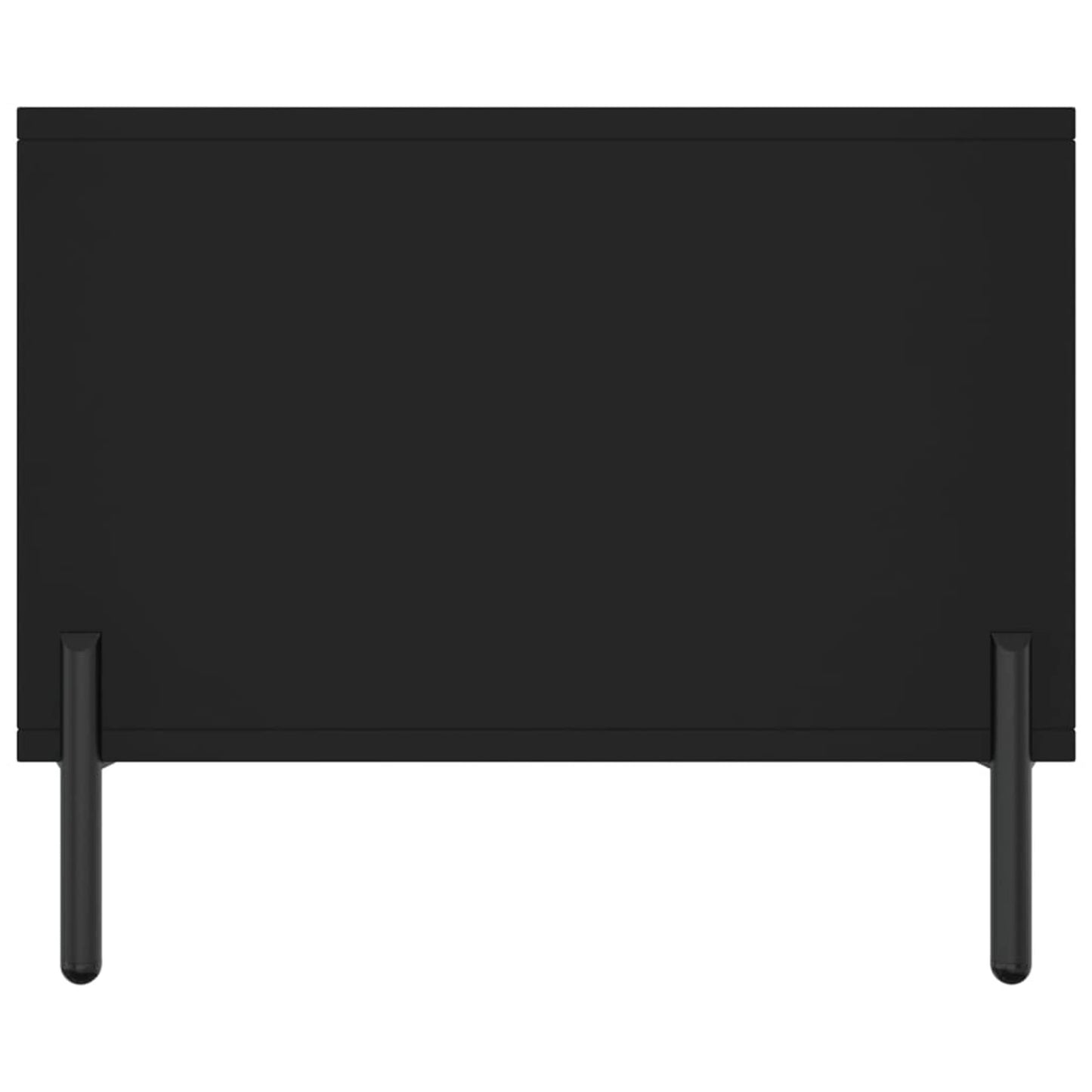 Sofabord Sort 90x50x40 cm Træ Materiale