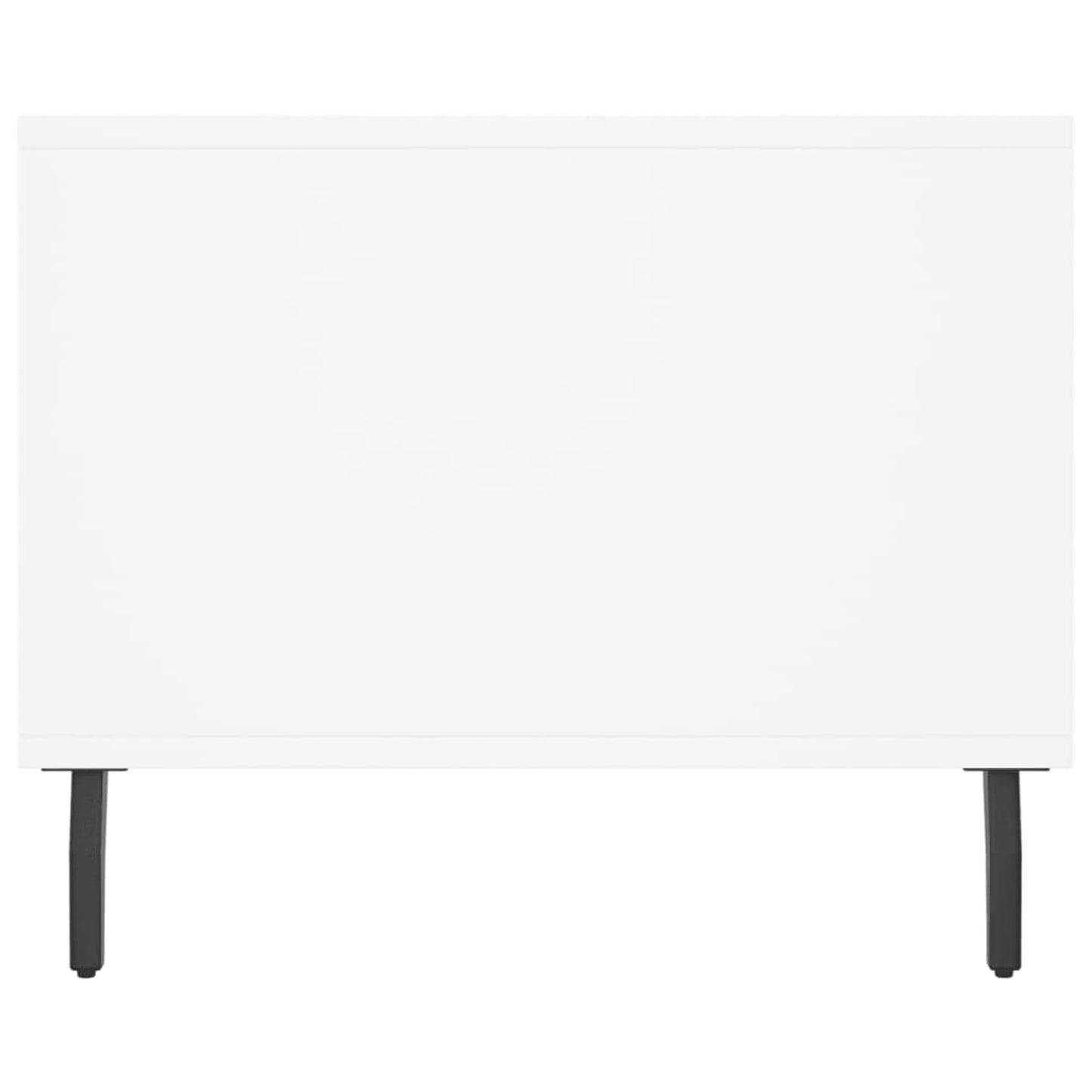 Sofabord Hvid 90x50x40 cm Træ Materiale