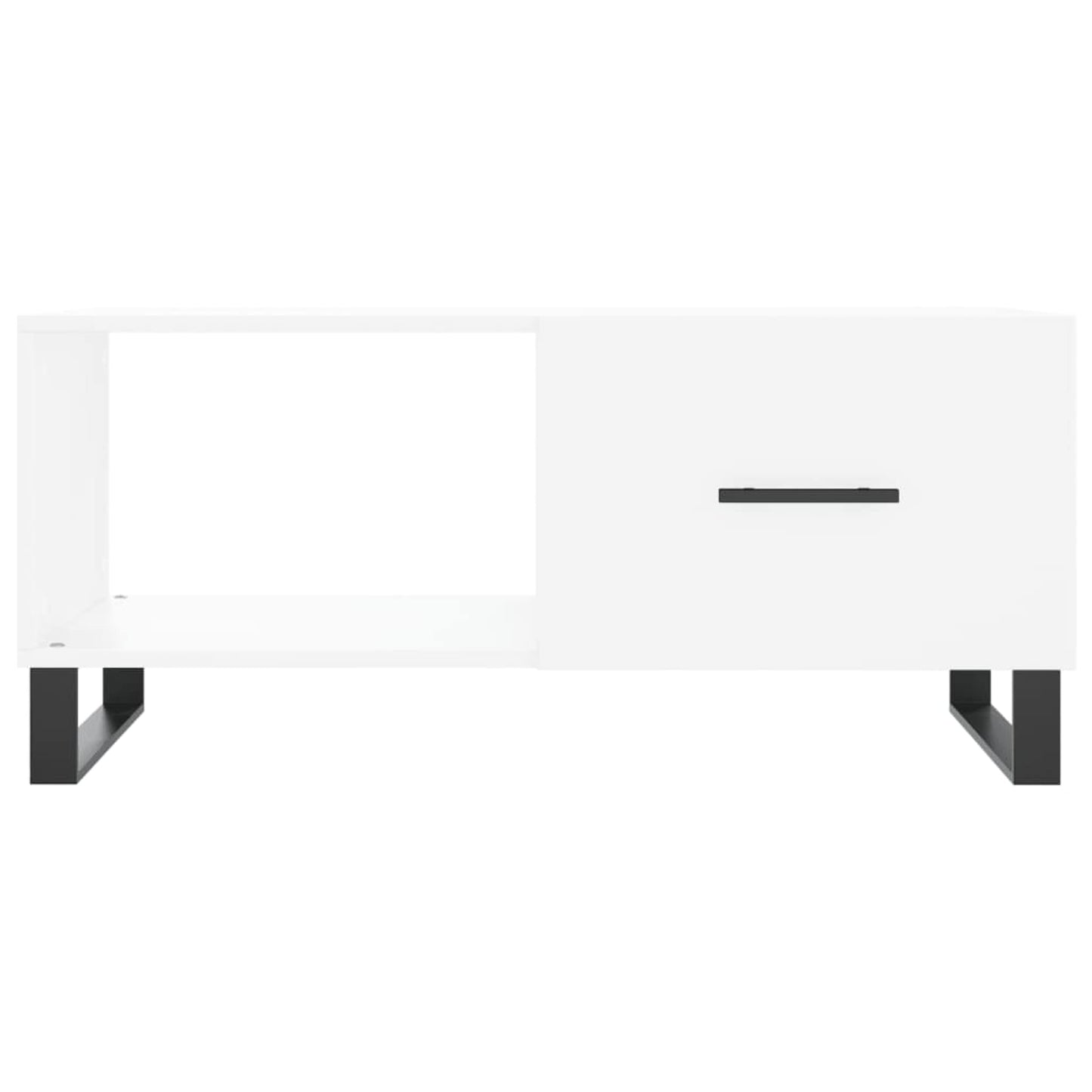 Sofabord Hvid 90x50x40 cm Træ Materiale