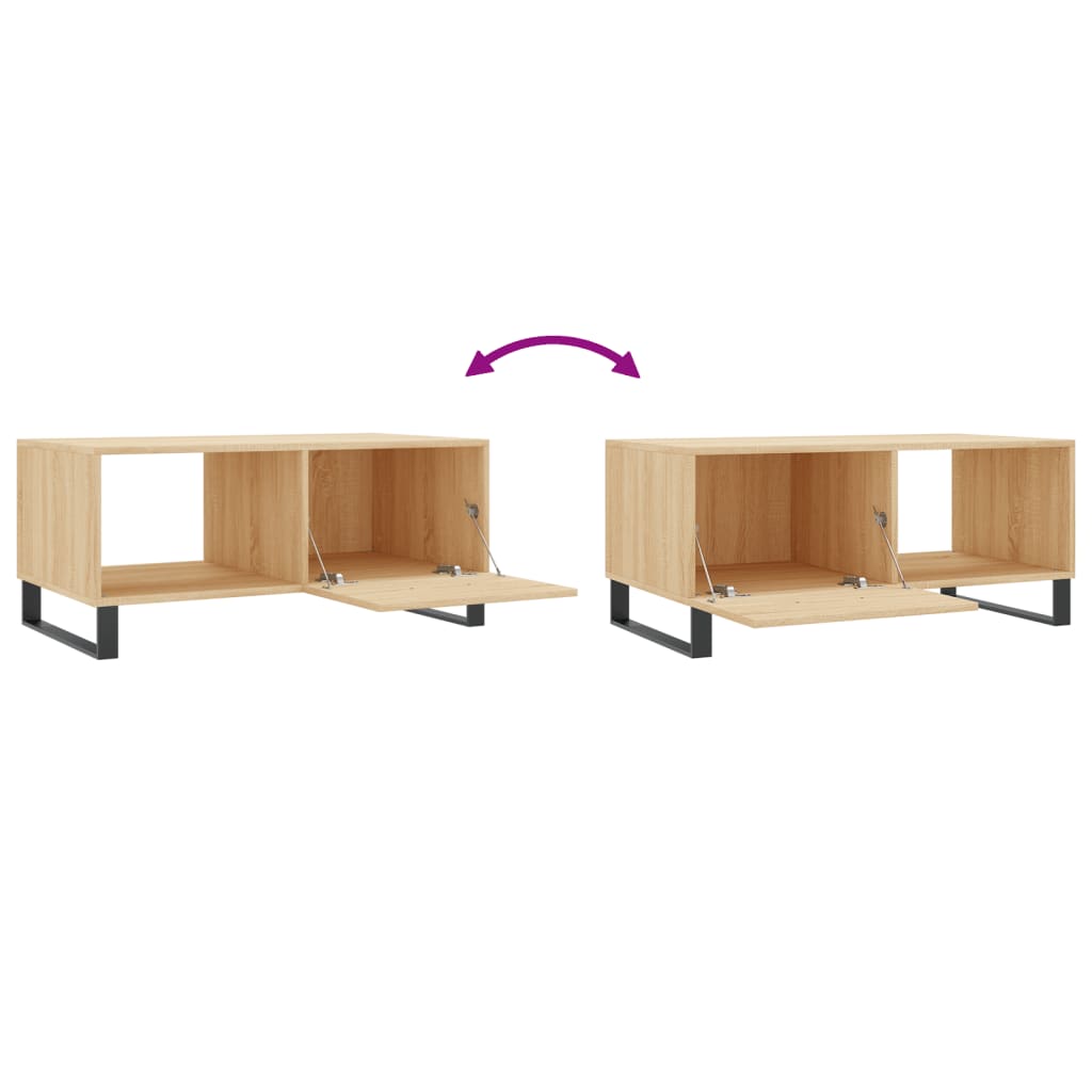 Sofabord Sonoma eg 90x50x40 cm træmateriale