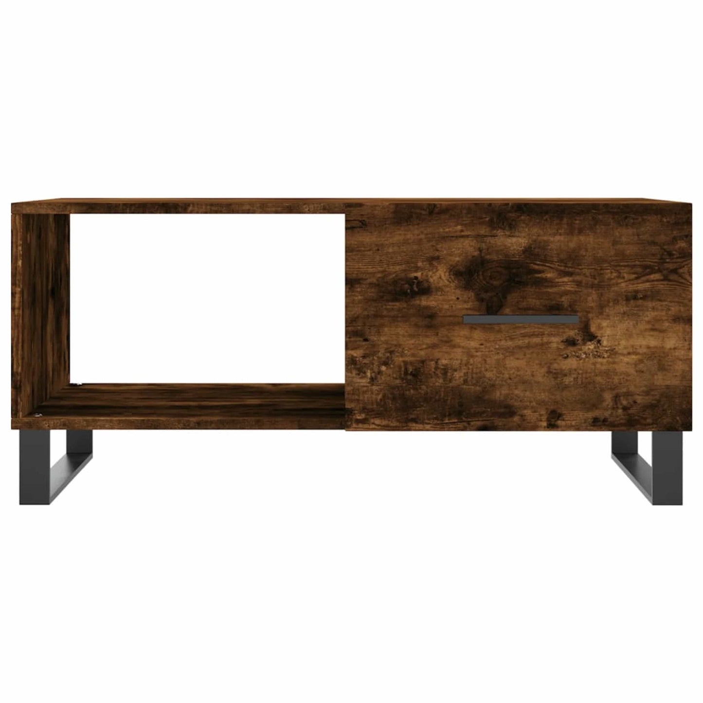 Sofabord røget eg 90x50x40 cm træmateriale