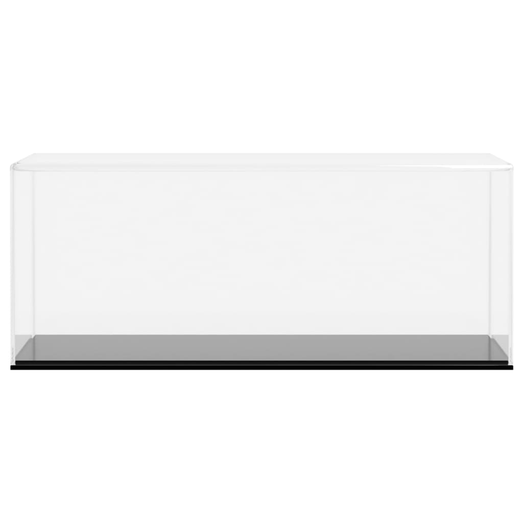 Vitrine gennemsigtig 34x16x14 cm Akryl