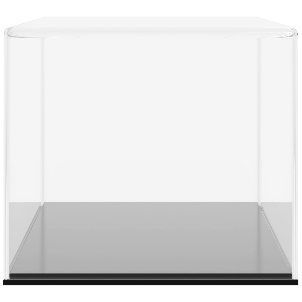 Vitrine gennemsigtig 34x16x14 cm Akryl