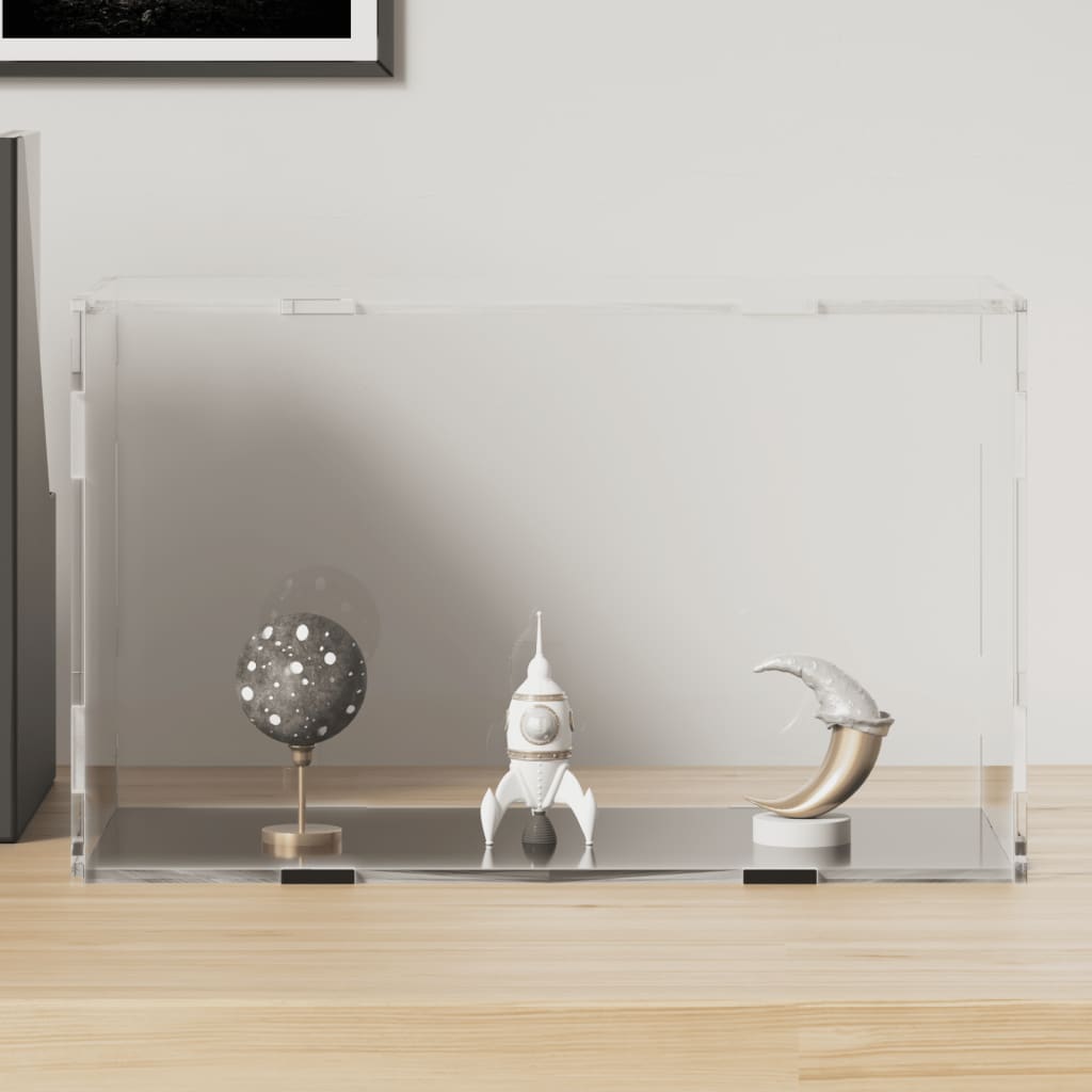 Vitrine gennemsigtig 31x17x19 cm Akryl