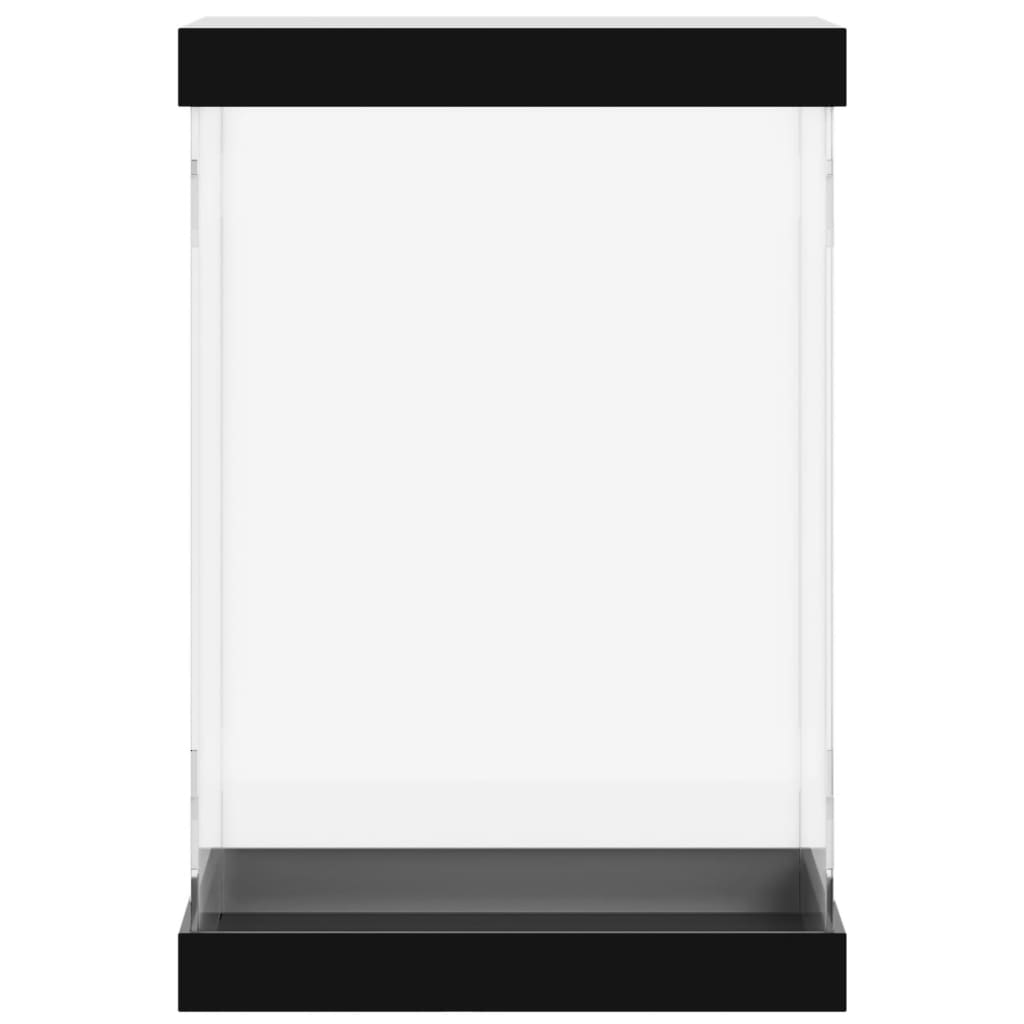 Vitrine gennemsigtig 17x12x25 cm Akryl