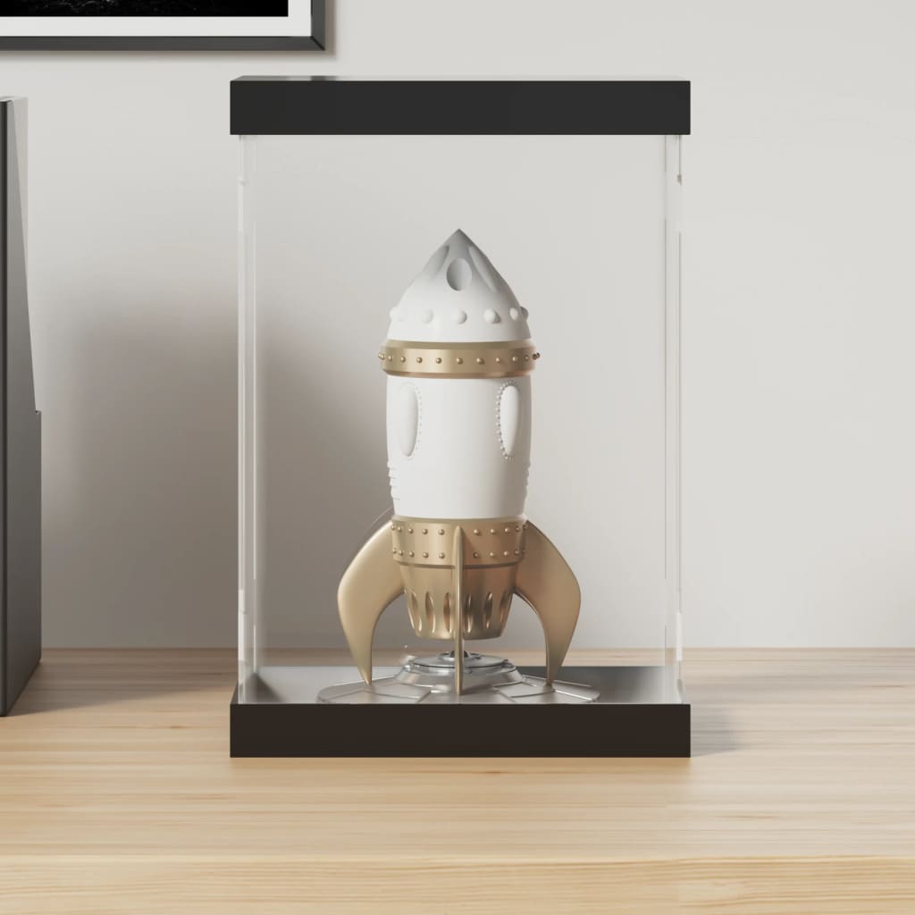 Vitrine gennemsigtig 17x12x25 cm Akryl