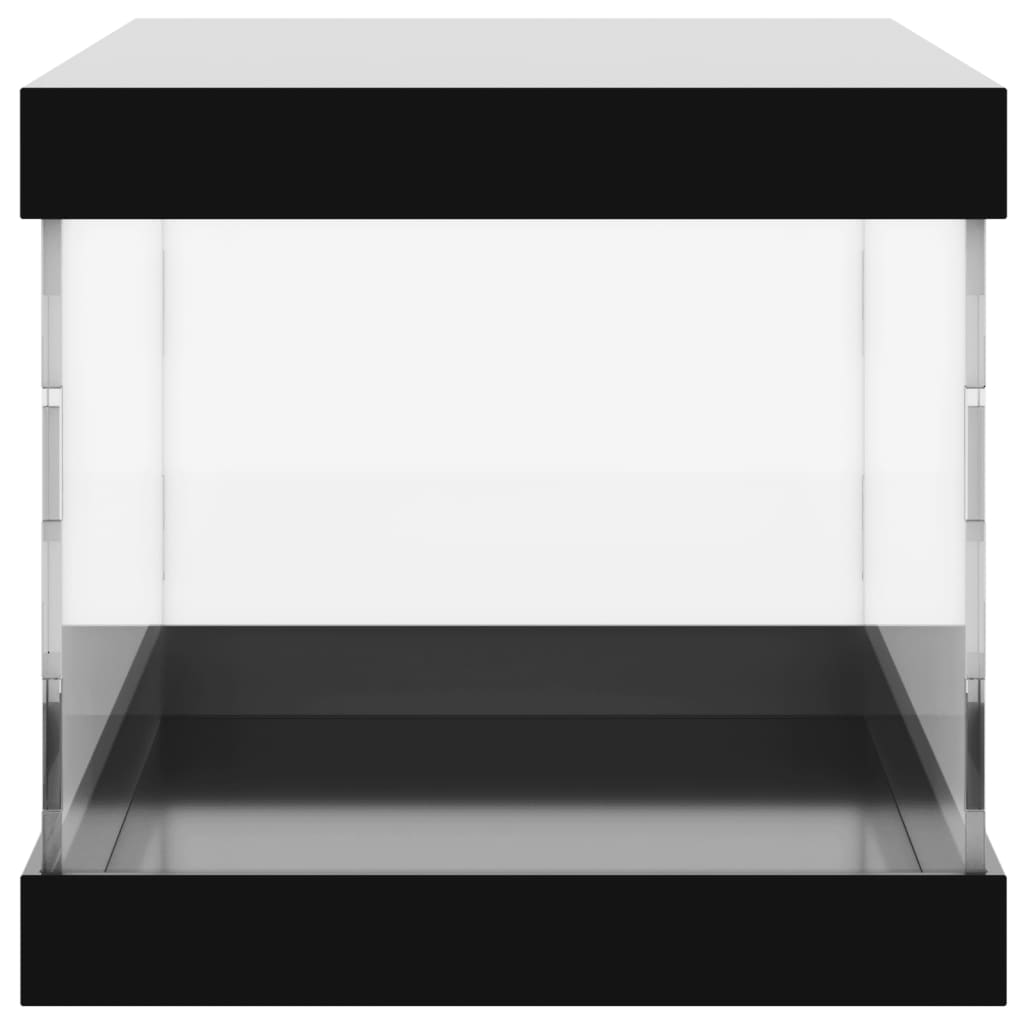 Vitrine gennemsigtig 30x15x14 cm Akryl