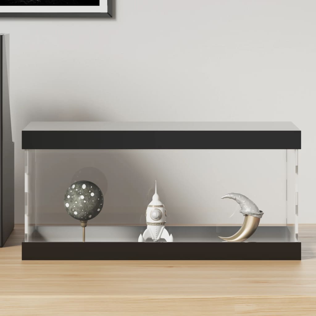Vitrine gennemsigtig 30x15x14 cm Akryl