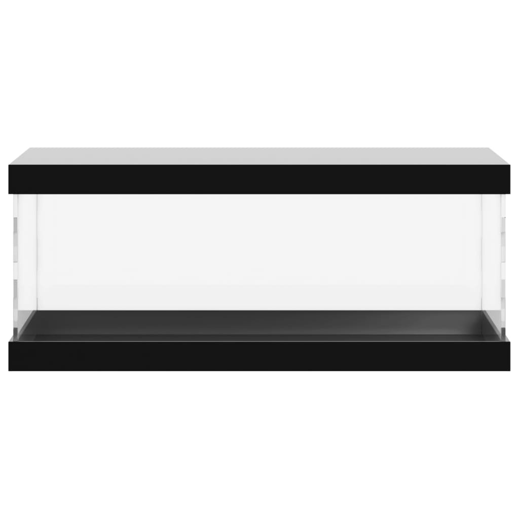 Vitrine gennemsigtig 34x16x14 cm Akryl