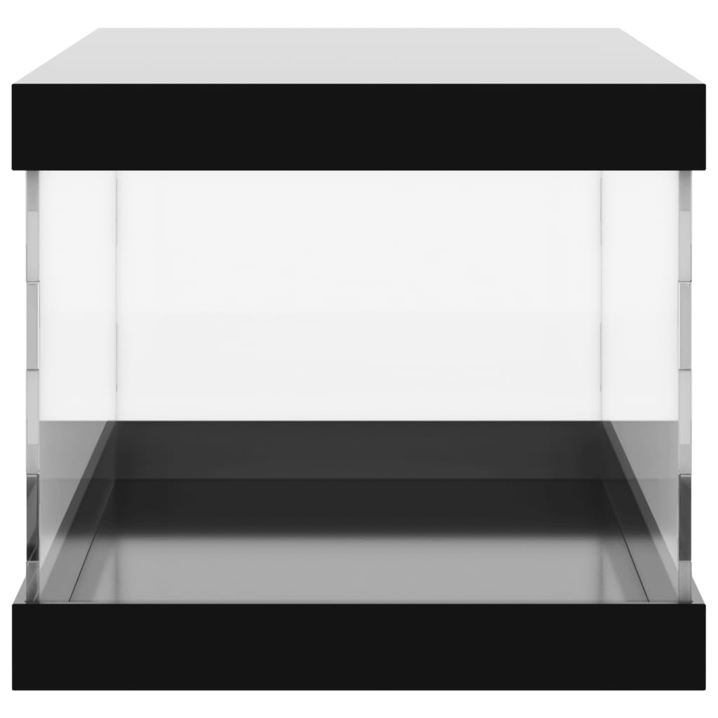Vitrine gennemsigtig 34x16x14 cm Akryl