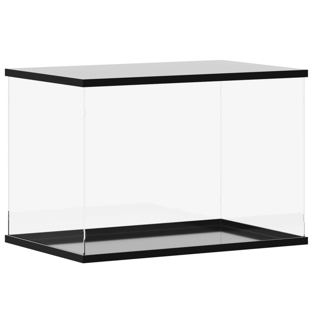 Vitrine gennemsigtig 56x36x37 cm Akryl