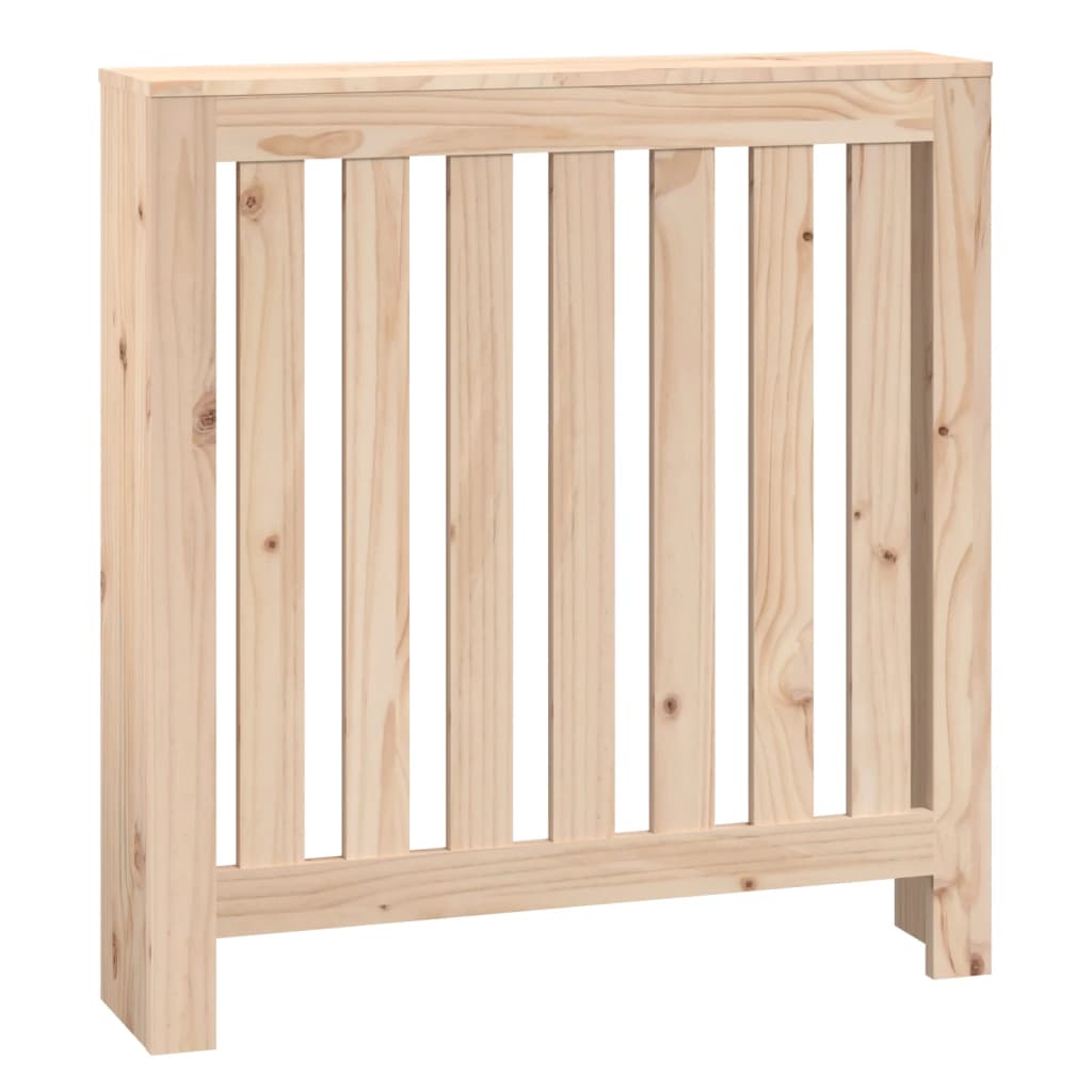 Kølerafdækning 79,5x19x84 cm massivt fyrretræ