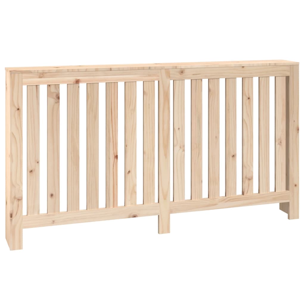 Kølerafdækning 153x19x84 cm massivt fyrretræ