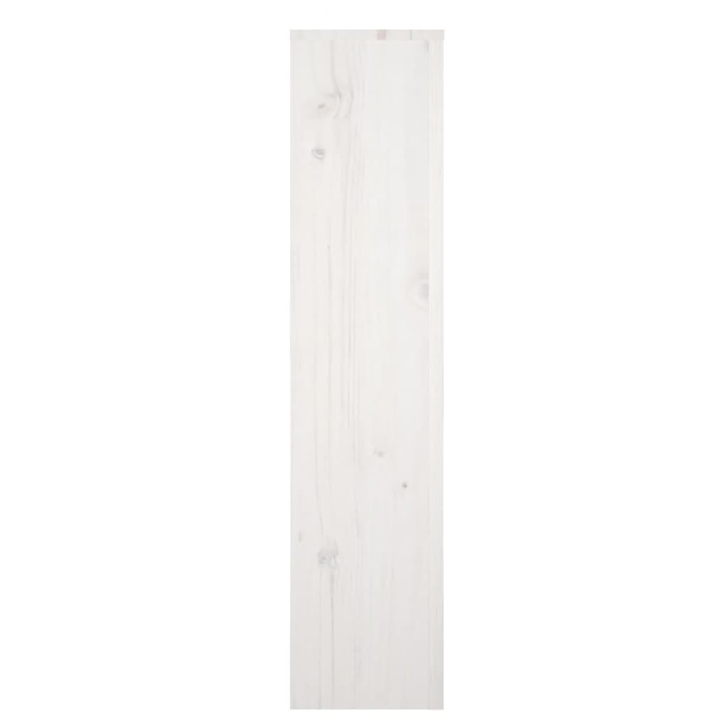 Kølerdæksel Hvid 169x19x84 cm Massiv Fyr