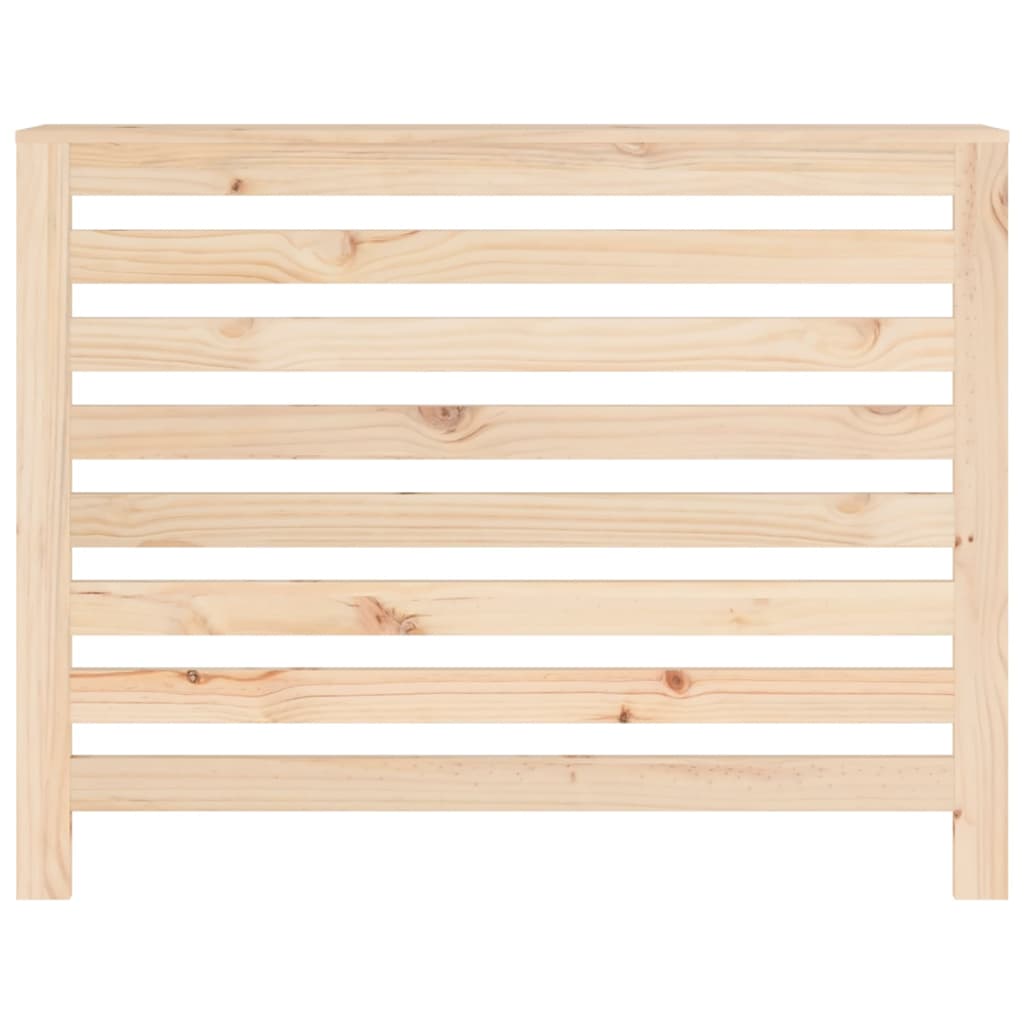 Kølerafdækning 108,5x19x84 cm massiv fyrretræ