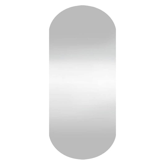 Wandspiegel 25x60 cm Glas Oval