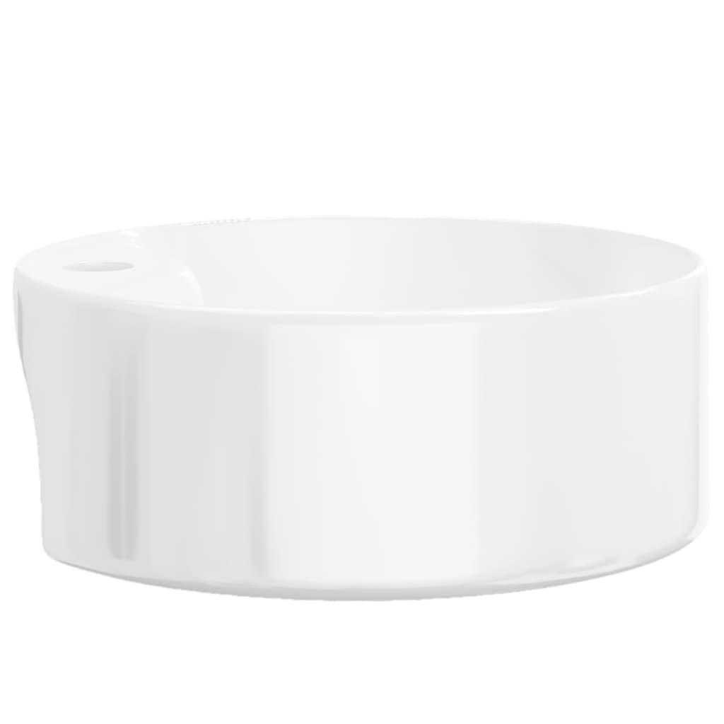 Håndvask Hvid 40x14,5 cm Keramik Rund