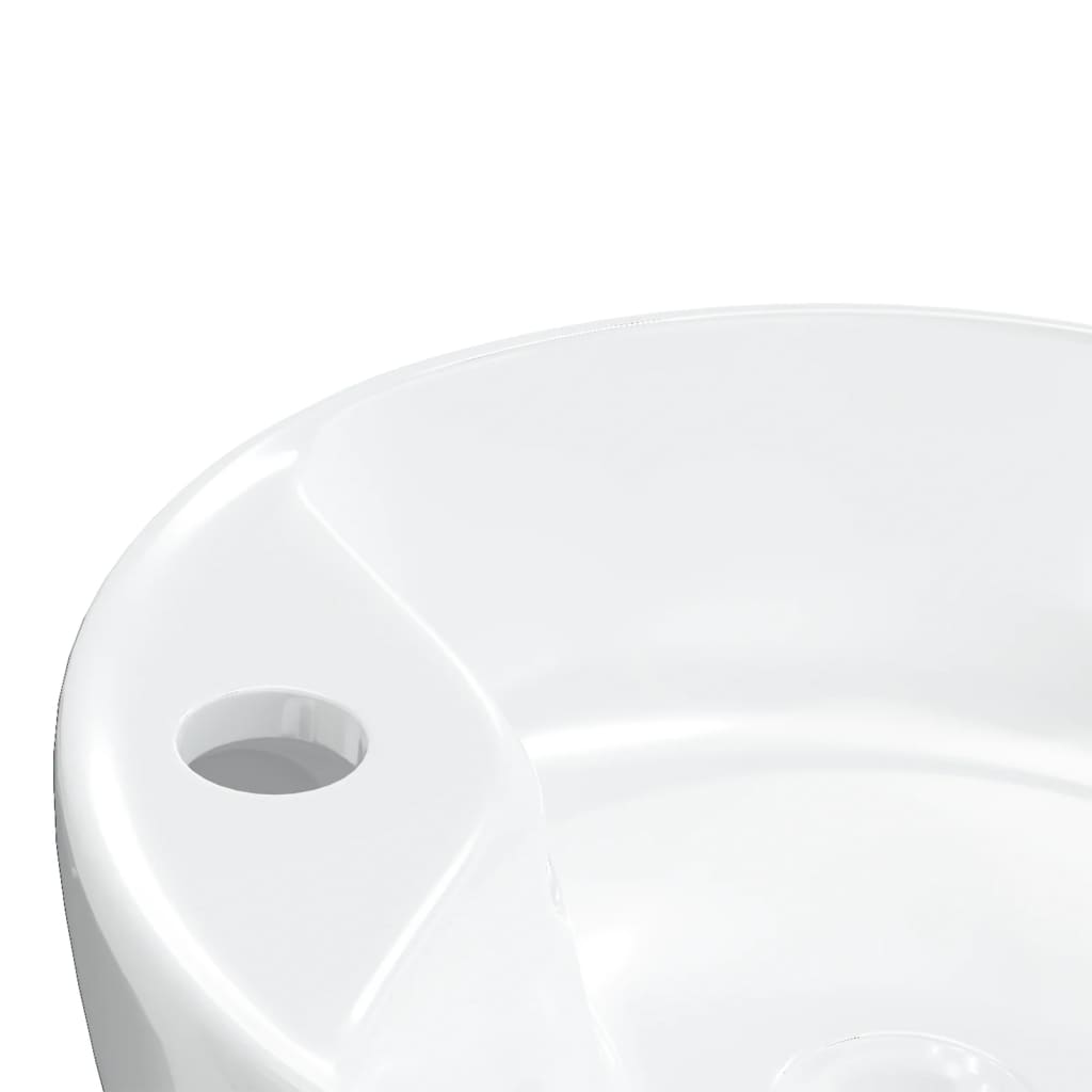 Håndvask Hvid 40x14,5 cm Keramik Rund
