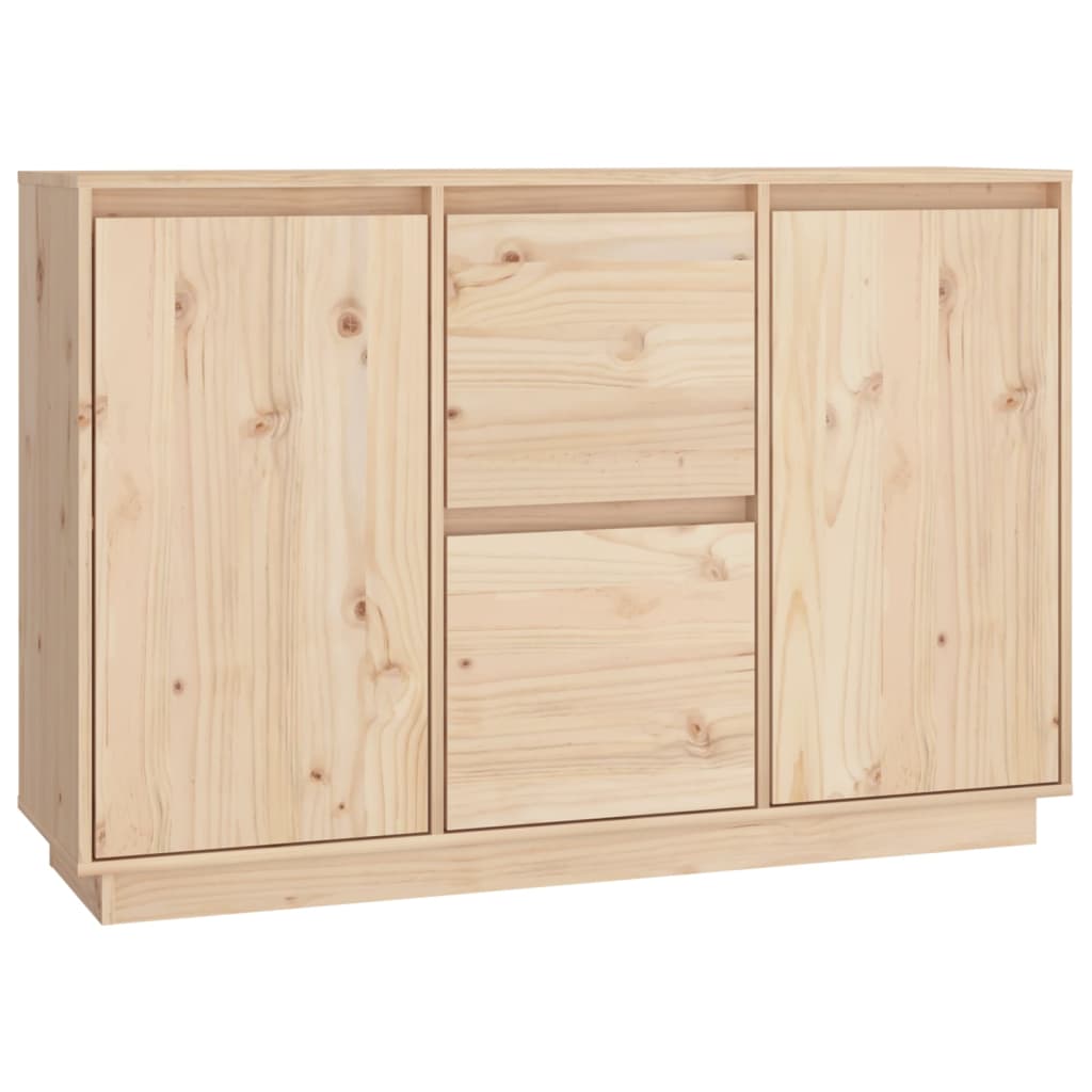 Skænk 111x34x75 cm massiv fyrretræ