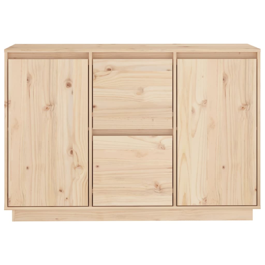 Skænk 111x34x75 cm massiv fyrretræ