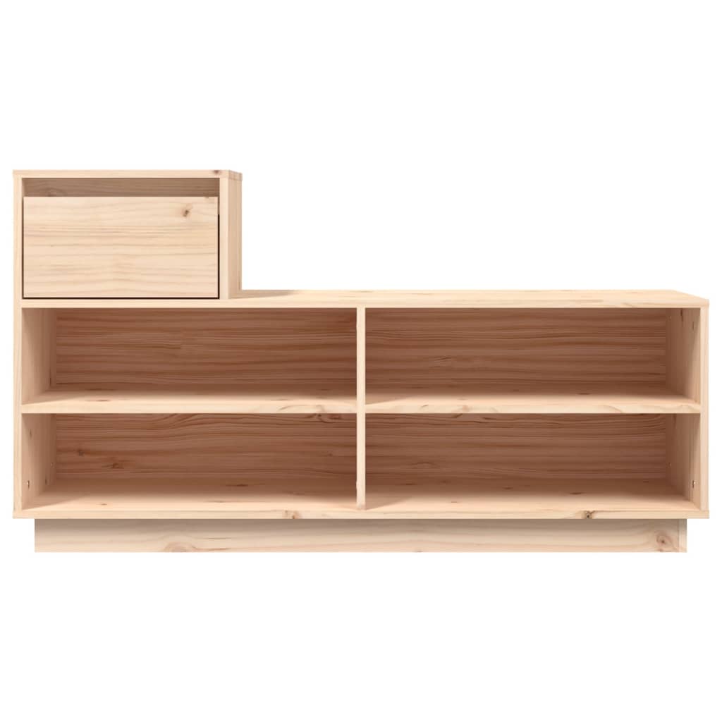 Skoreol 110x34x61 cm massiv fyrretræ