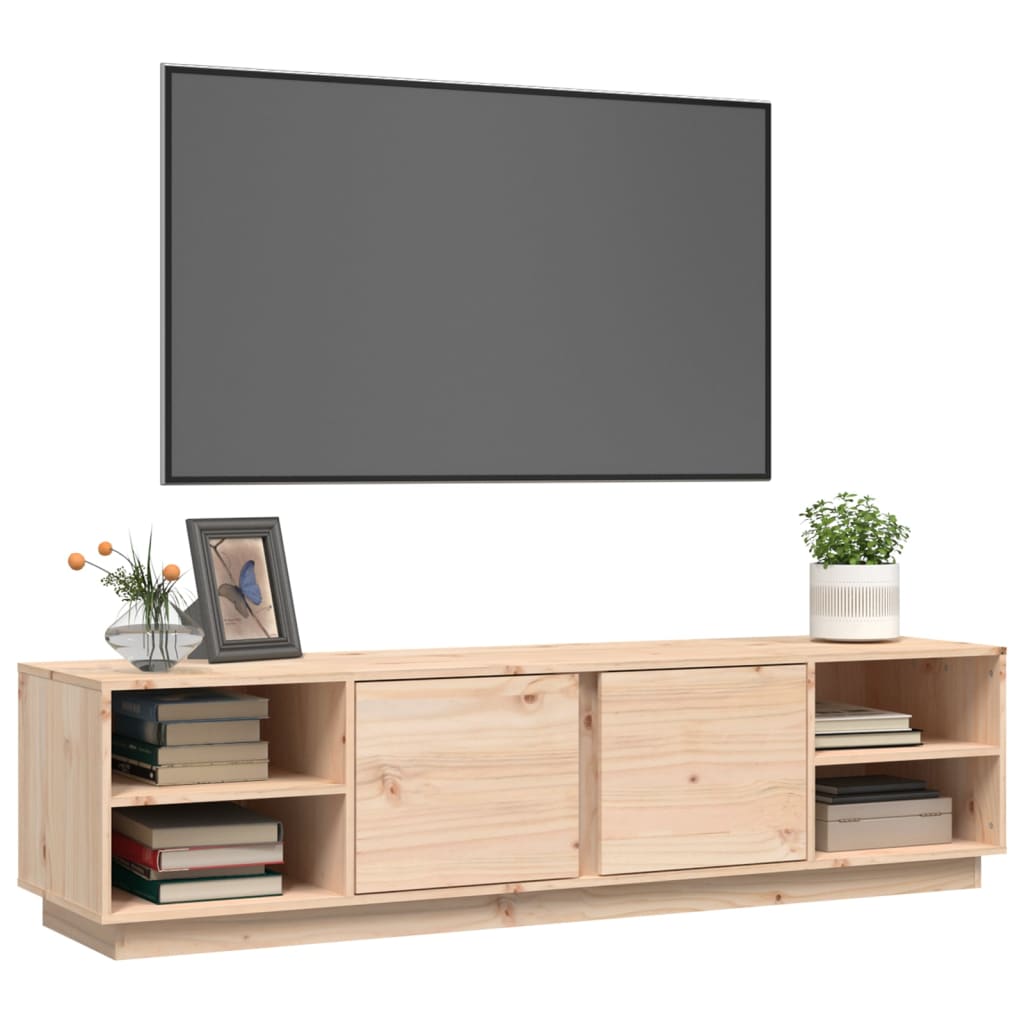 TV-møbel 156x40x40 cm massiv fyrretræ