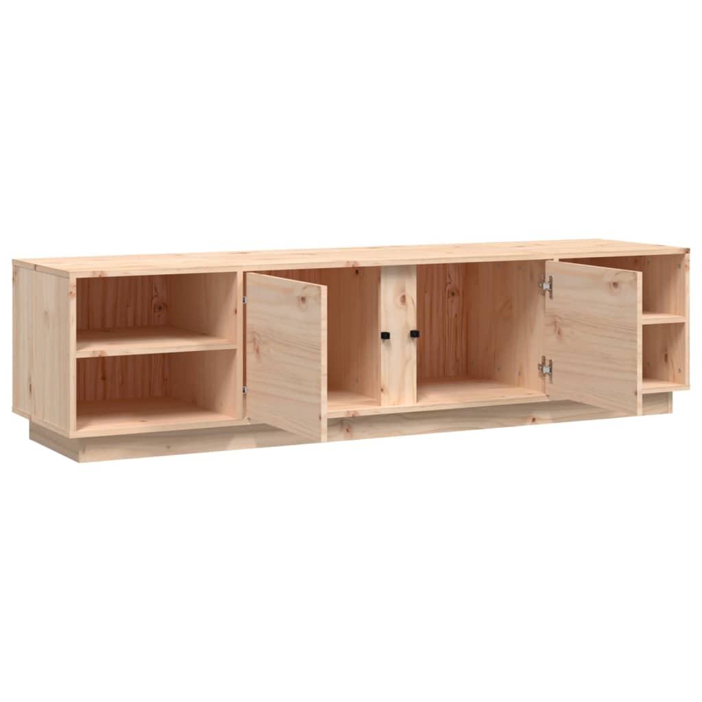 TV-møbel 156x40x40 cm massiv fyrretræ
