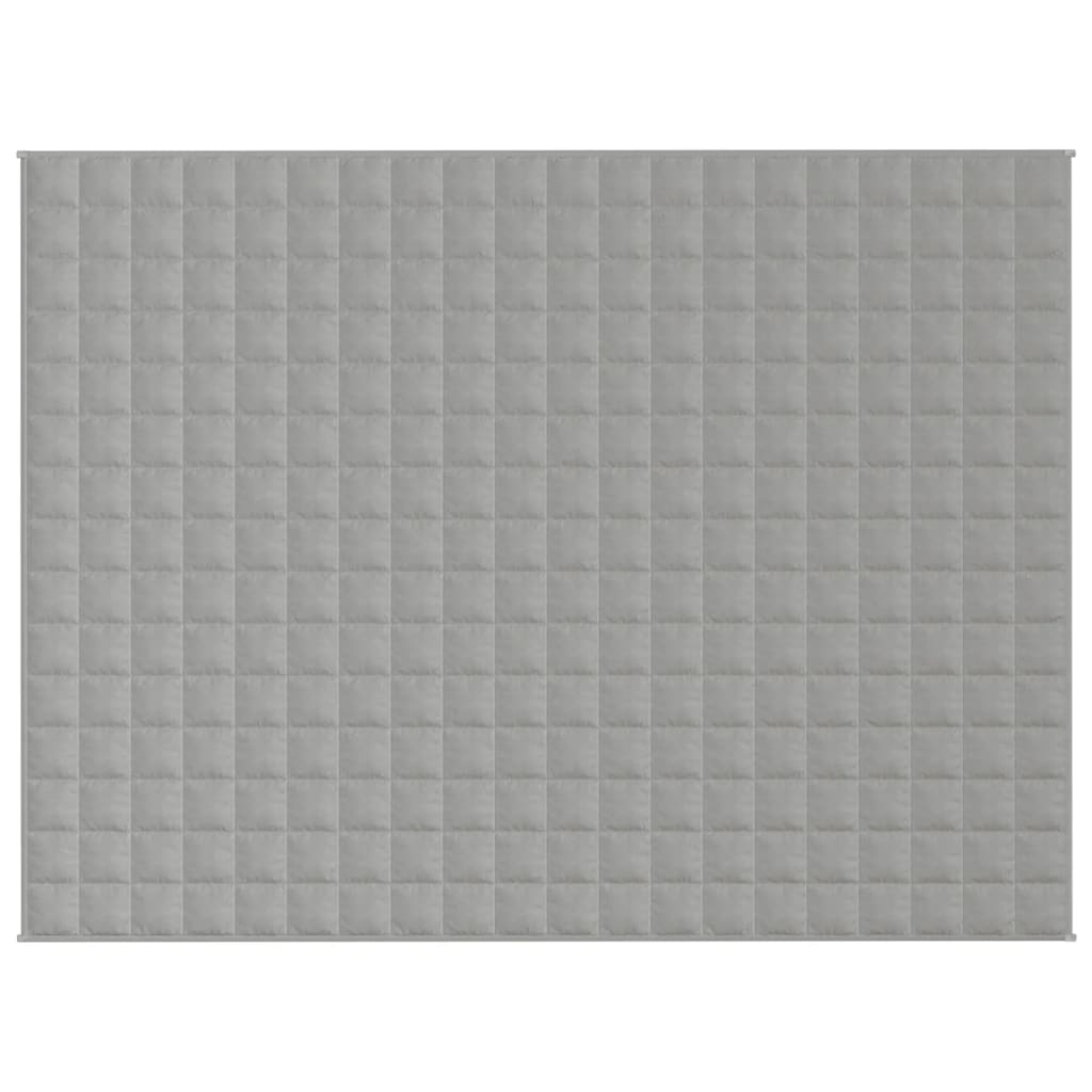 Vægtet Tæppe Grå 150x200 cm 7 kg Stof
