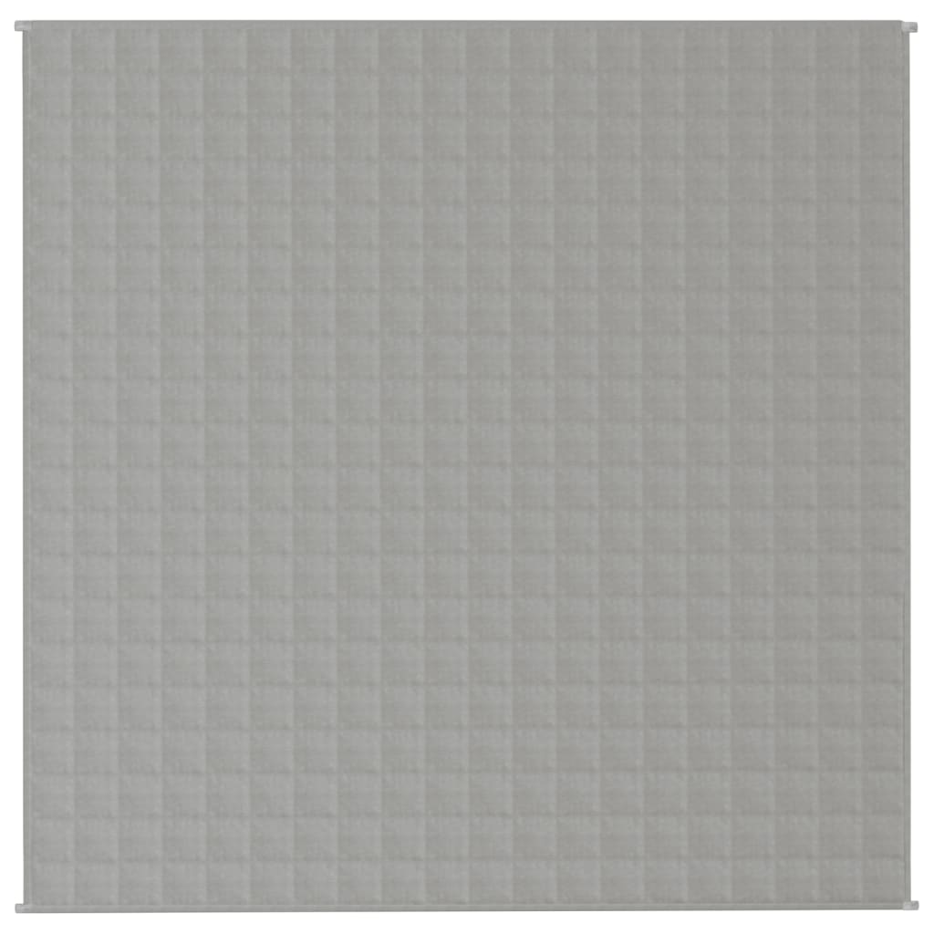 Vægtet Tæppe Grå 200x200 cm 13 kg Stof