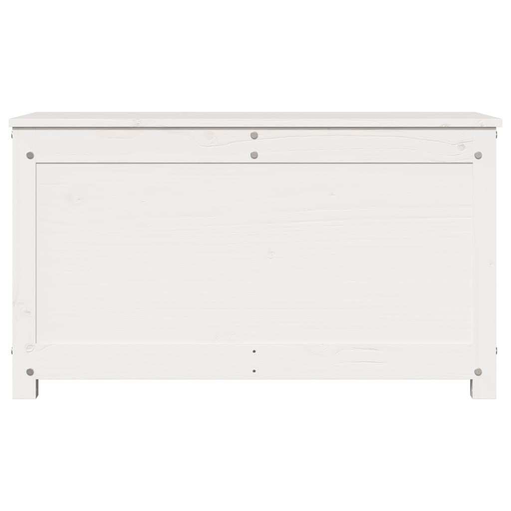 Bryst Hvid 80x40x45,5 cm Massiv Fyr