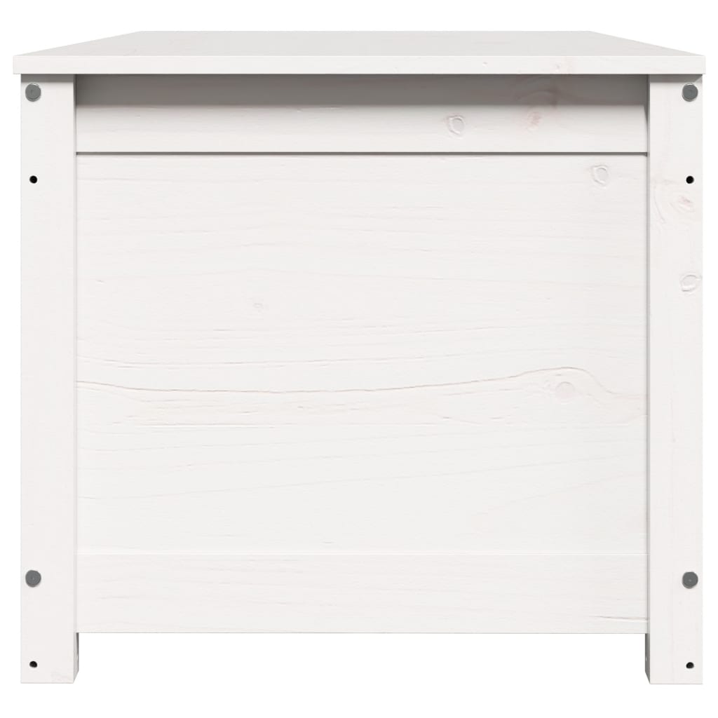 Bryst Hvid 110x50x45,5 cm Massiv Fyr
