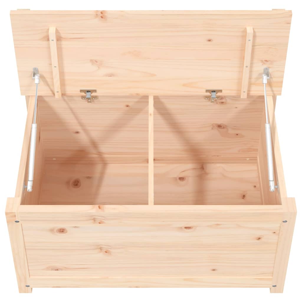 Bænk 80x41x77 cm massiv fyrretræ