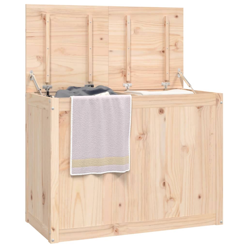 Vaskekasse 88,5x44x66 cm Massiv fyrretræ
