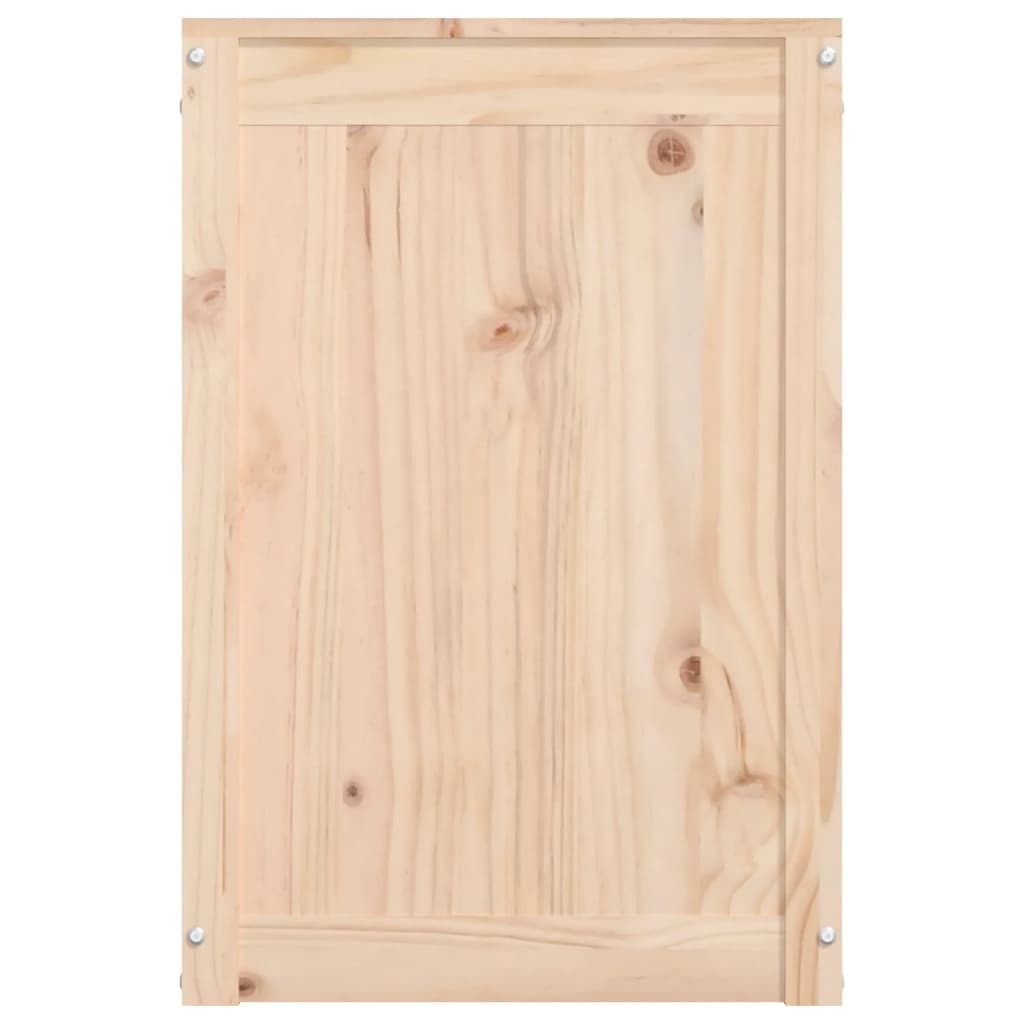 Vaskekasse 88,5x44x66 cm Massiv fyrretræ