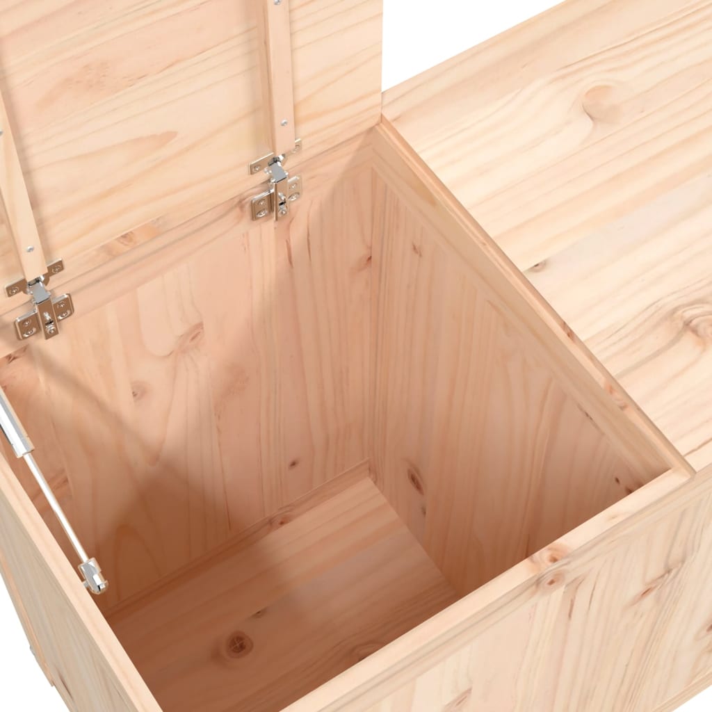 Vaskekasse 88,5x44x66 cm Massiv fyrretræ